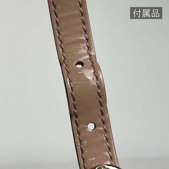 Gucci Micro Guccissima Handbag, 2-Way Shoulder Bag with GG Pattern, Patent Le... - Picture 8 of 11